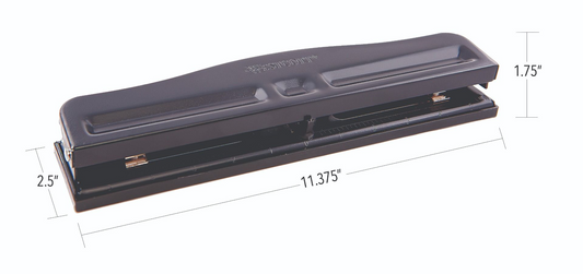 3 Hole Punch Adjustable ? Light Duty / 
Perforateur ? trois trous - R?glable ? petits travaux