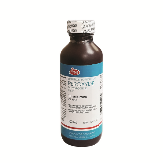 Atlas Hydrogen Peroxide, 100ml Bottle