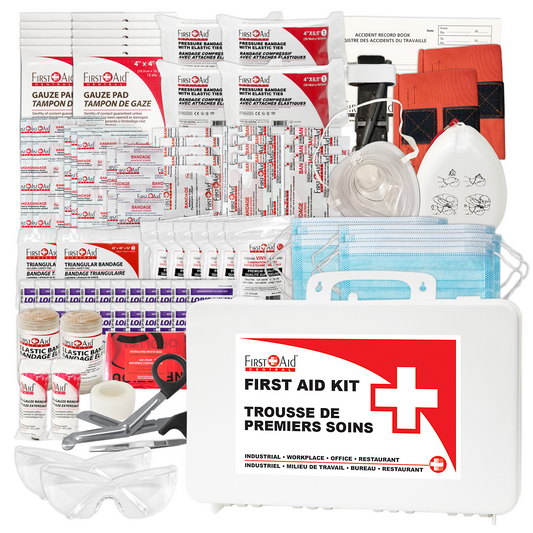 British Columbia Level 1 First Aid Kit in a Plastic Case