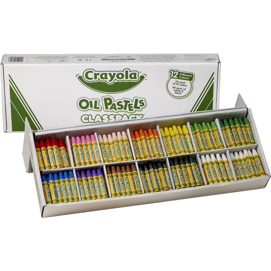 336 Oil Pastels Classpack ? 12 colours