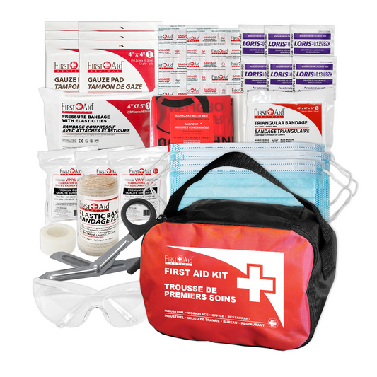 British Columbia Basic First Aid Kit in a Nylon Case