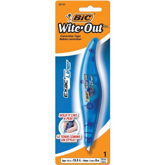 BIC Exact Liner, Blister / Emballage - White, 1 units