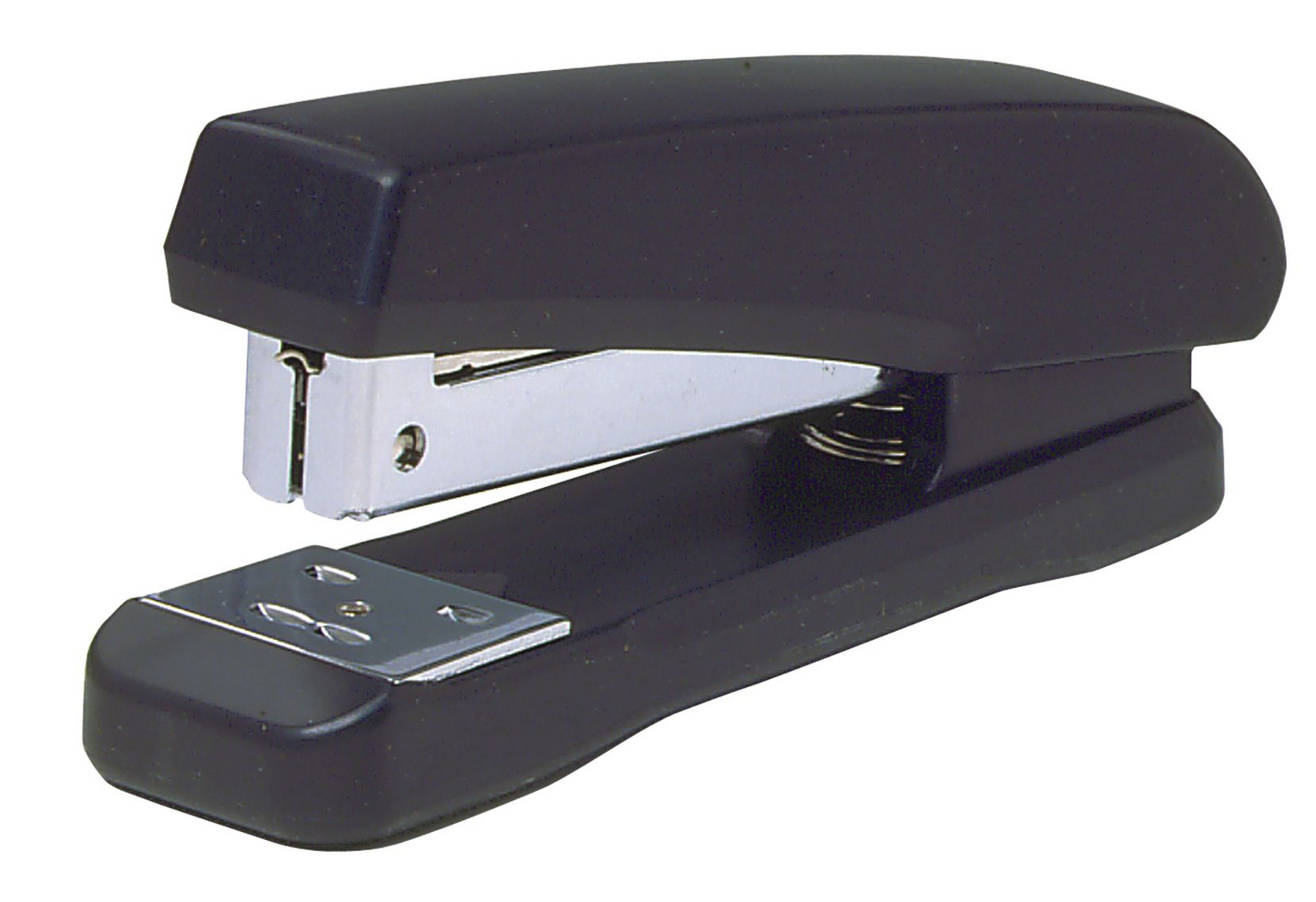 Stapler Half Strip, Black - Plastic Base /Agrafeuse  Demi-bande noir - Base en plastique