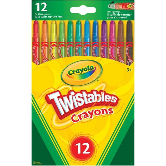 12 Twistables Crayons